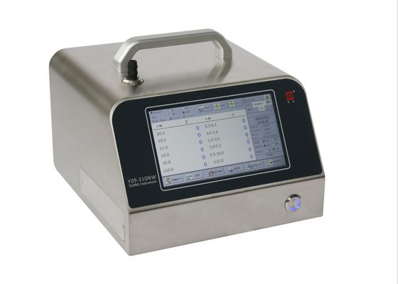 Cleanroom 1CFM de Teller van het Laserdeeltje met LCD Touch screen 28.3L/Min
