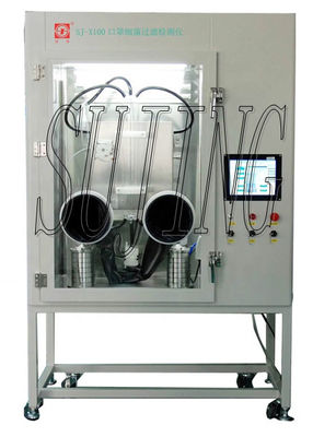 Goede prijs. Medische Gezichtsmasker BFE het Testen Machine 2200cfu 28,3 L/min. online