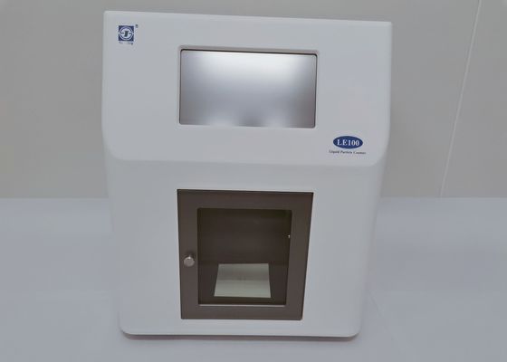 Goede prijs. 7 duimlcd het Scherm 100μM Cleanroom Liquid Particle-Teller in Pharma-Fabriek online