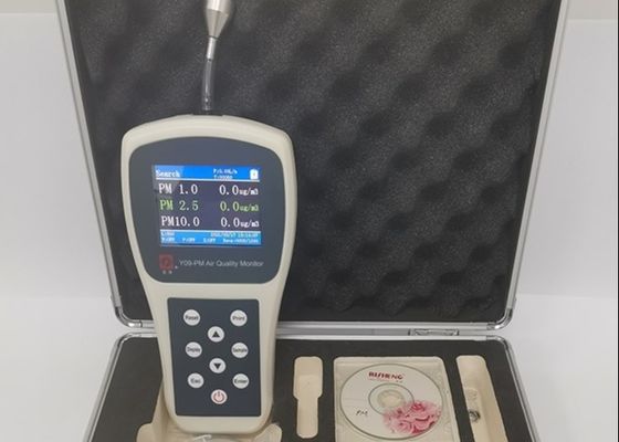 Goede prijs. AC van de de Luchtvervuilingskwaliteit van de Adapterlaser de Draagbare Monitor PM10 106Kpa online