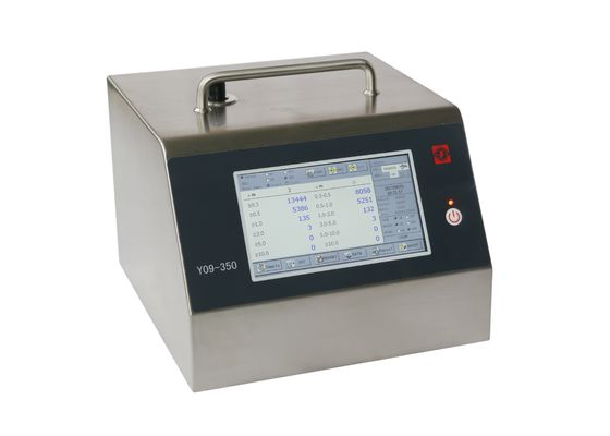 Goede prijs. Y09-350 het Deeltjes Tegen50lpm Stroom van het Laserstof met 7inch-het Kleurenscherm online