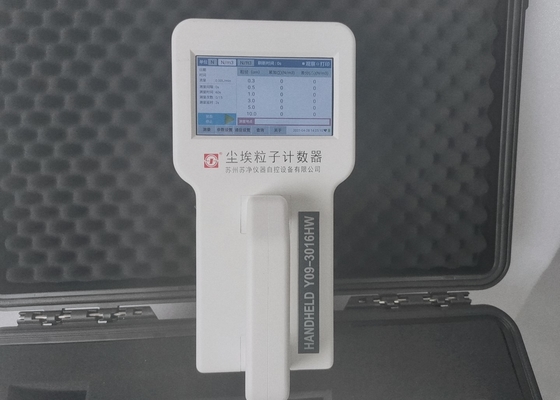 Goede prijs. Teller van het stof de Handbediende Deeltje voor Cleanroom 2.83L/Min Flow Rate online