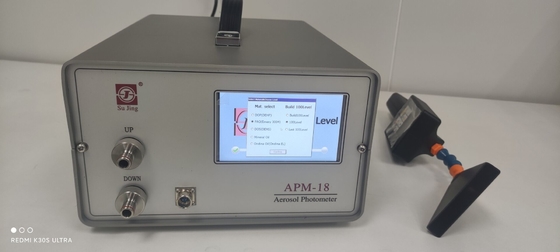 Digitale Aërosolfotometer voor HEPA-Filtersauto Nul